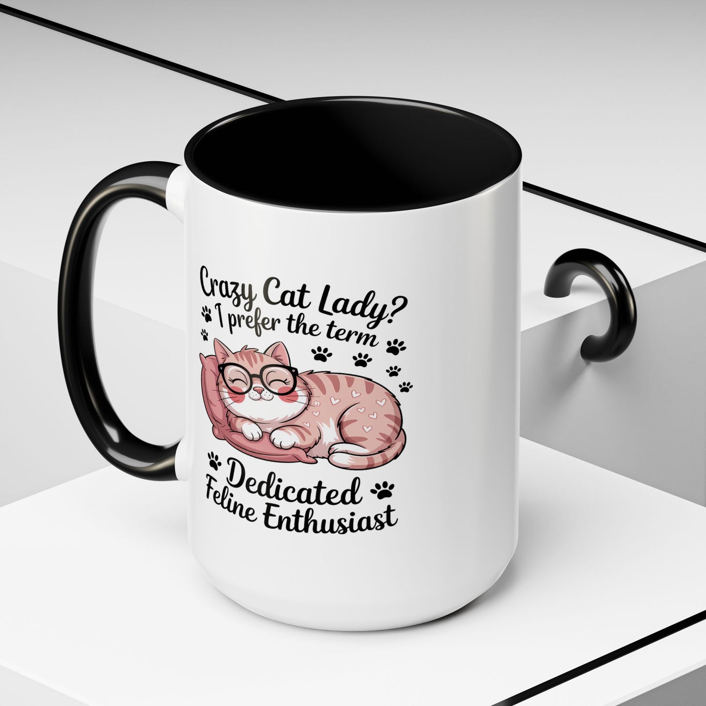 Humor Mug - Crazy Cat Lady?