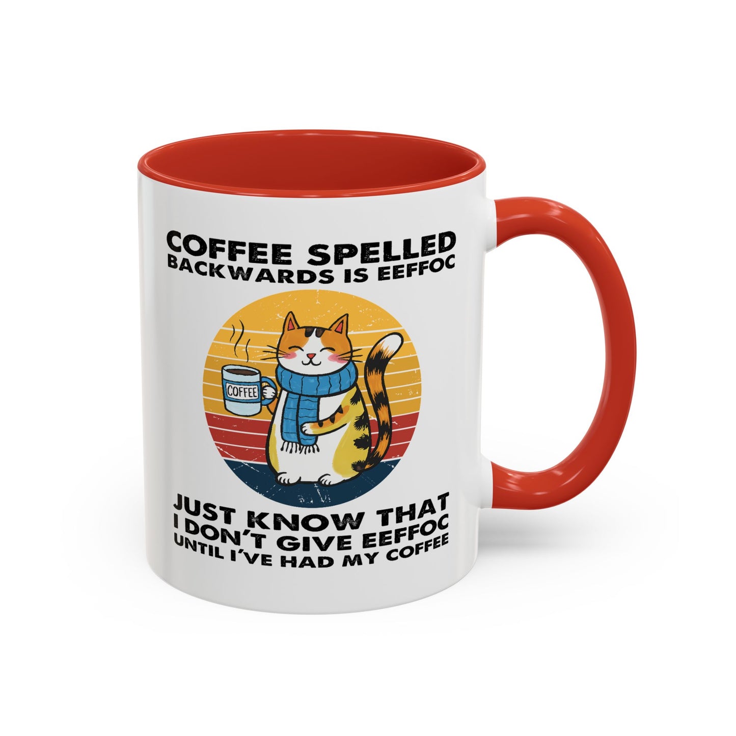 Humor Mug - Coffee Spelled Backwards is Eeffoc