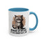 Humor Mug - Beware of My Cat