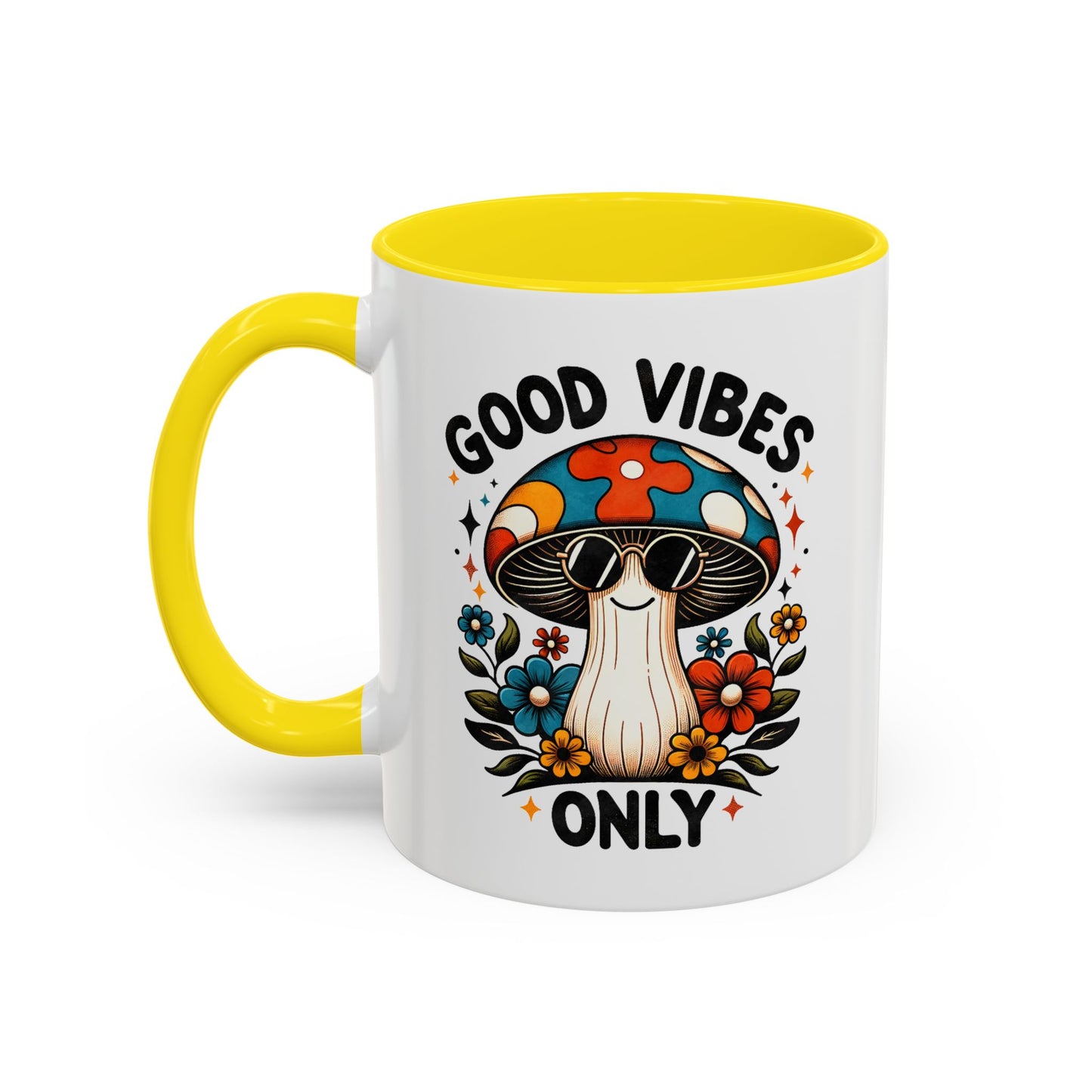 Wellness Mug - Good Vibes Only Mushroom