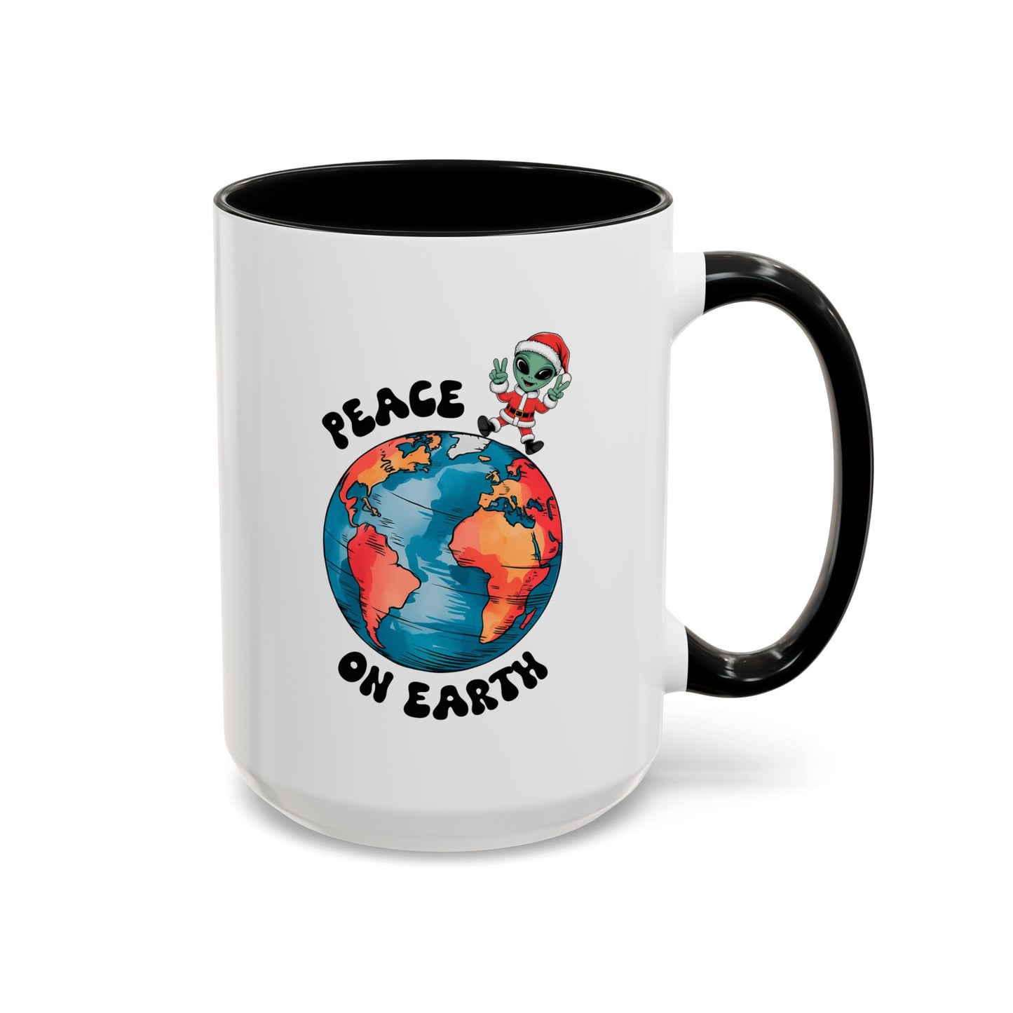 Alien Mug - Peace On Earth