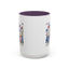 4th of July Mug - Floral America Patriotic