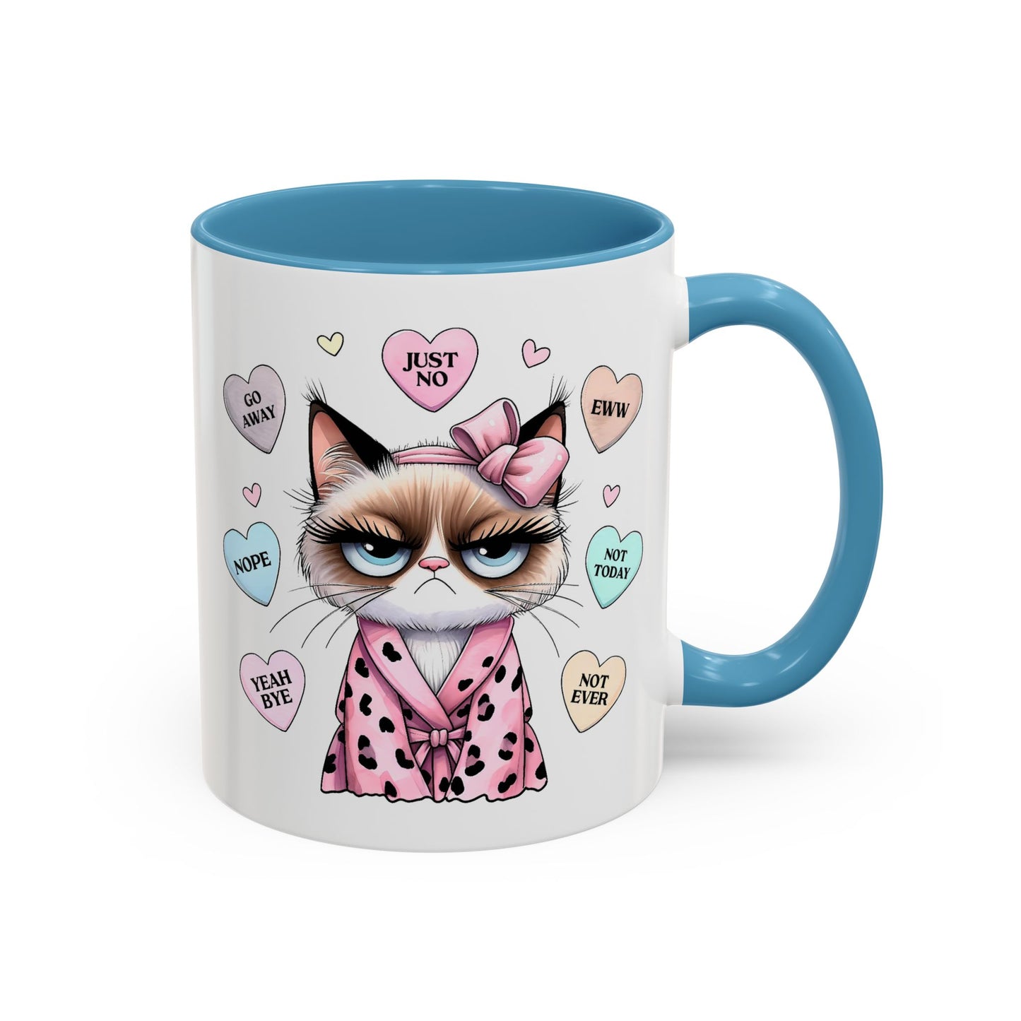 Animal Mug - Conversation Hearts