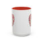 Mother's Day Mug - Love You Mom Retro Heart
