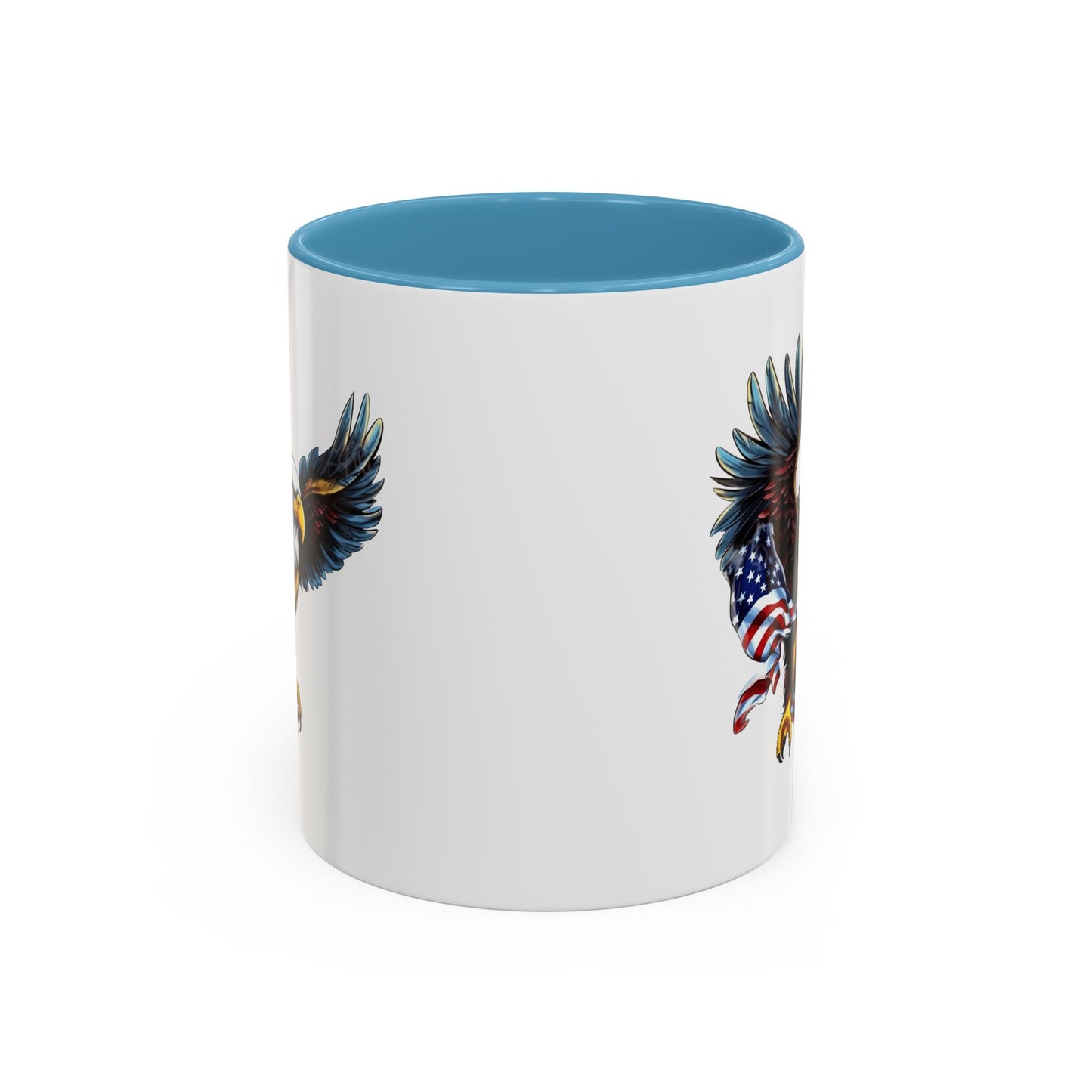 4th of July Mug - American Bald Eagle Flag 7