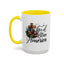 4th of July Mug - God Bless America Cross Flag