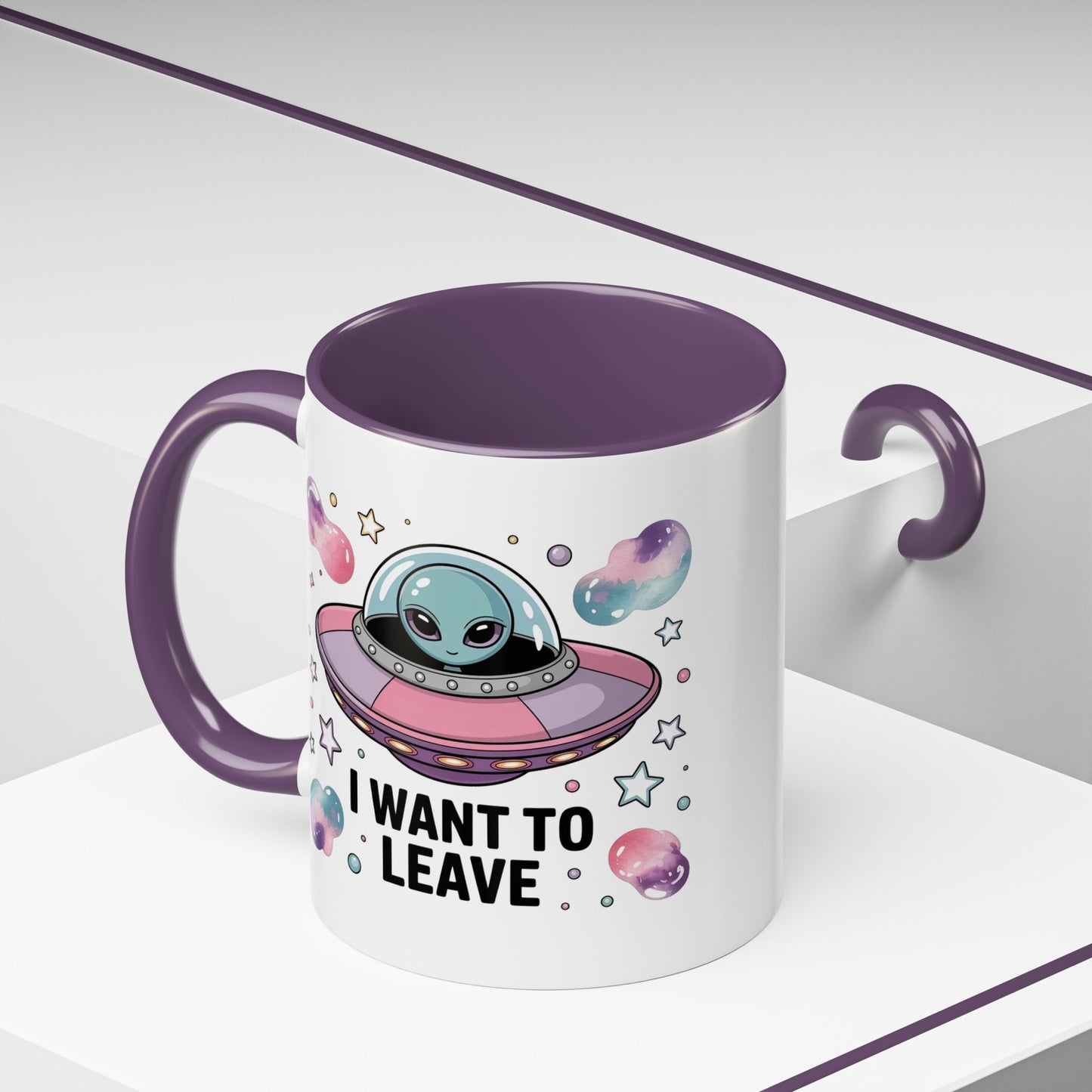 Alien Mug - I Want To Leave