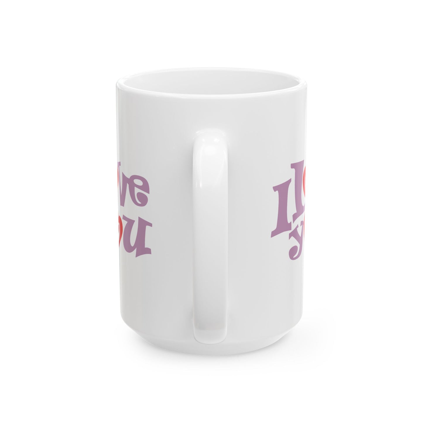 Valentine's Day Mug - I Love You Groovy
