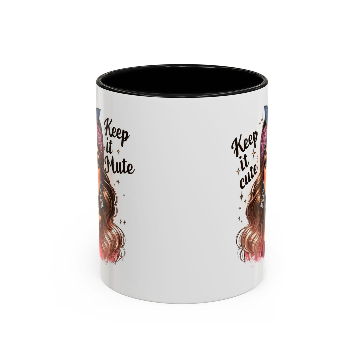 Humor Mug - Keep It Cute Keep It Mute