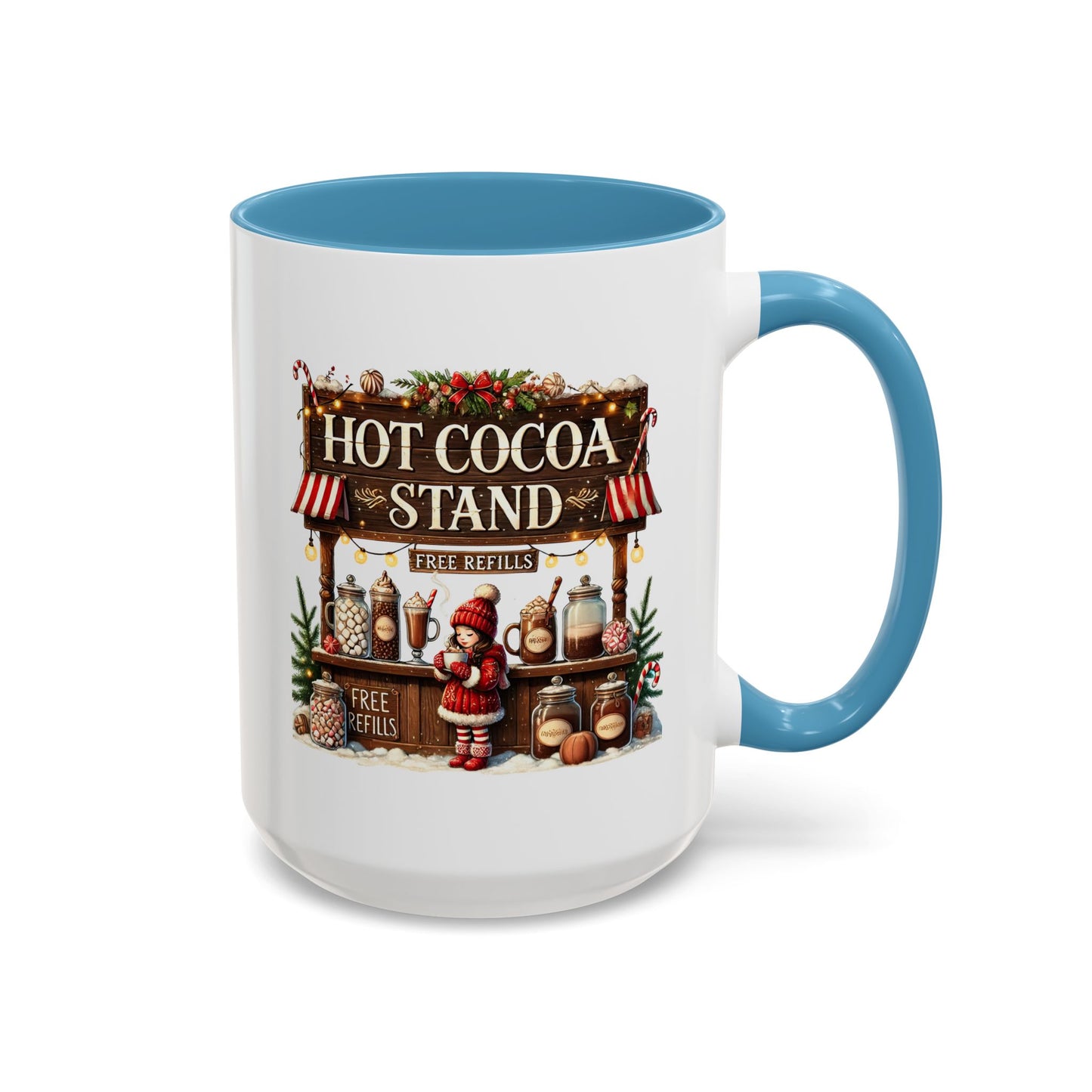 Christmas Mug - Hot Cocoa Stand Free Refills