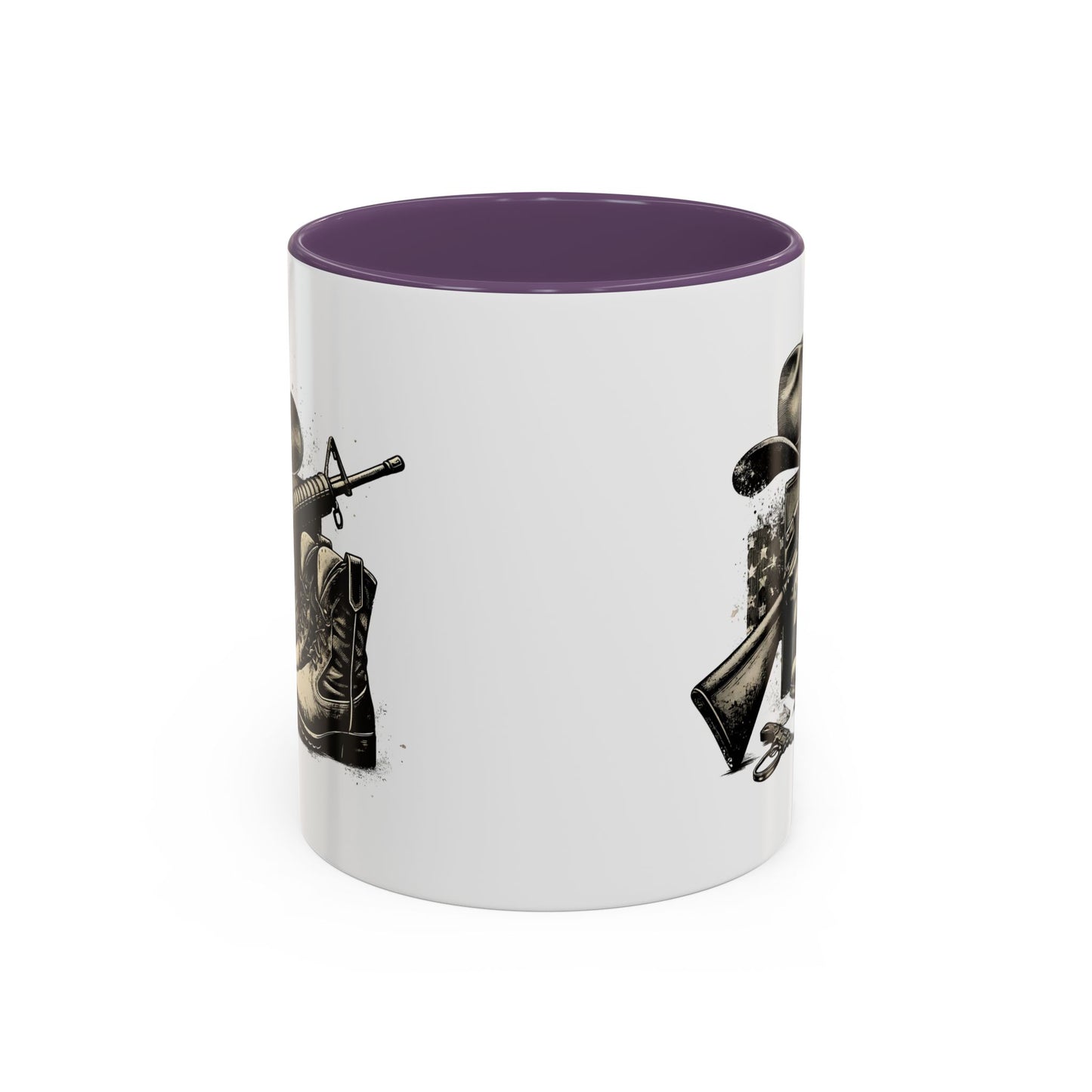 4th of July Mug - Soldier Hat Boots Gun