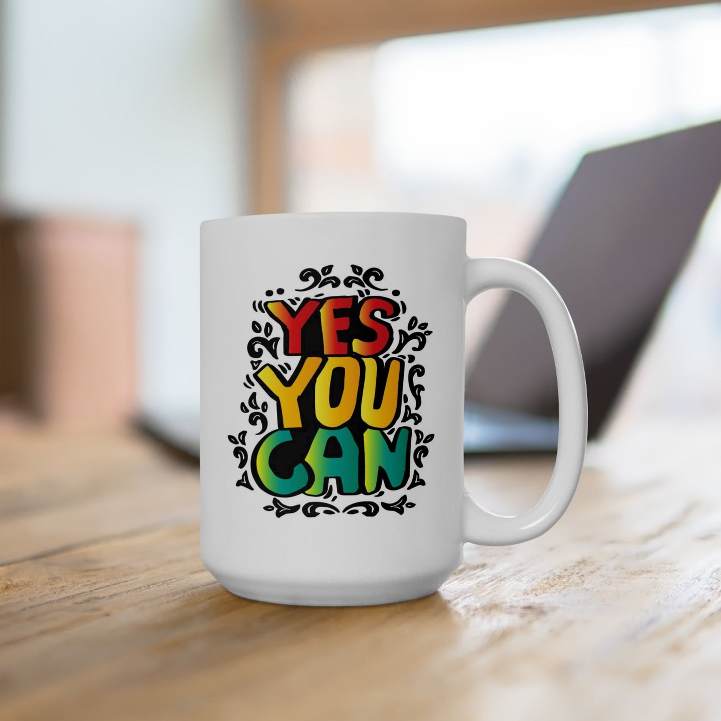 Motivation Mug - Yes You Can Regge