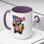 4th of July Mug - Merica Sloth