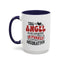 Humor Mug - The Angel on my Shoulder