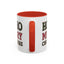 Christmas Mug - Ho Ho Ho Merry Christmas Red & Green Text 4