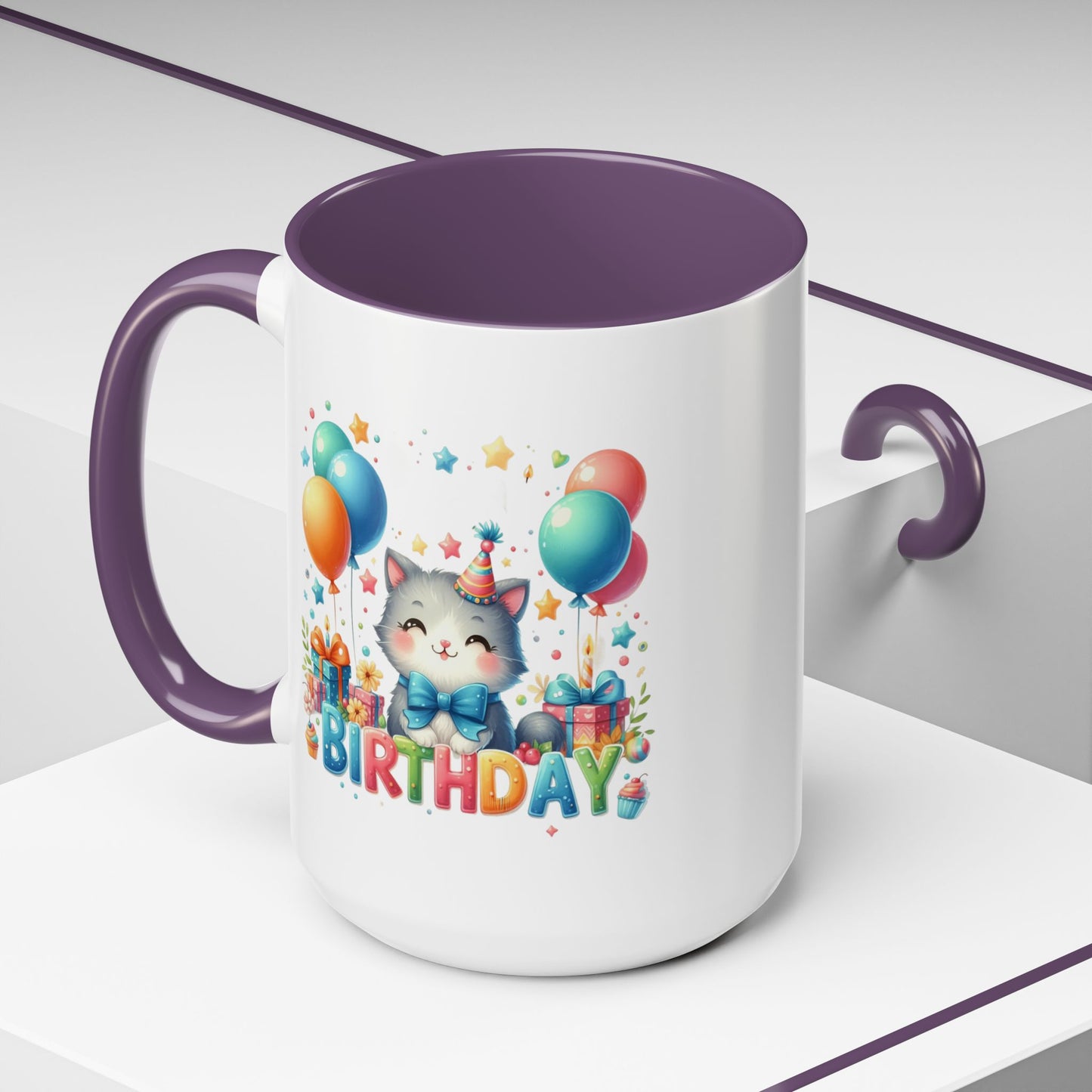 Birthday Mug - Birthday Kitty