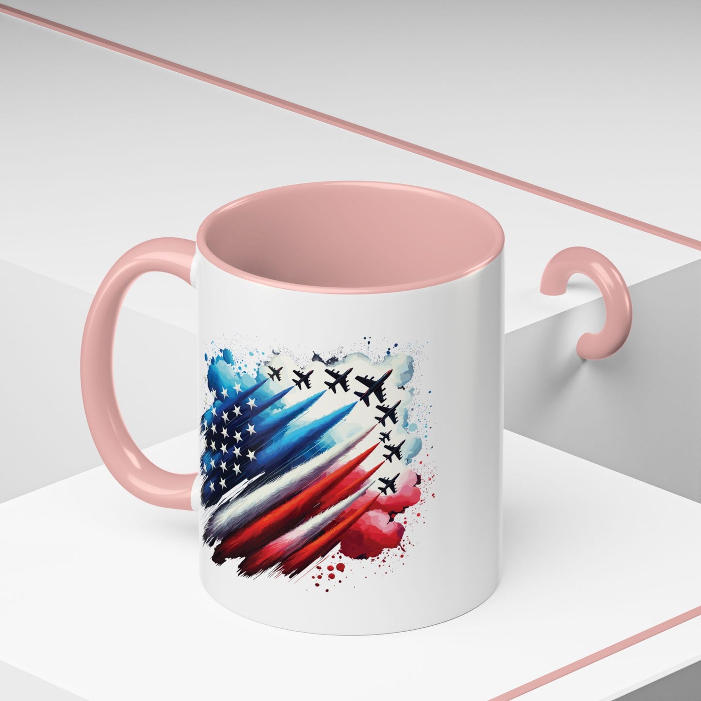 4th of July Mug - Fighter Jets USA Patriotic