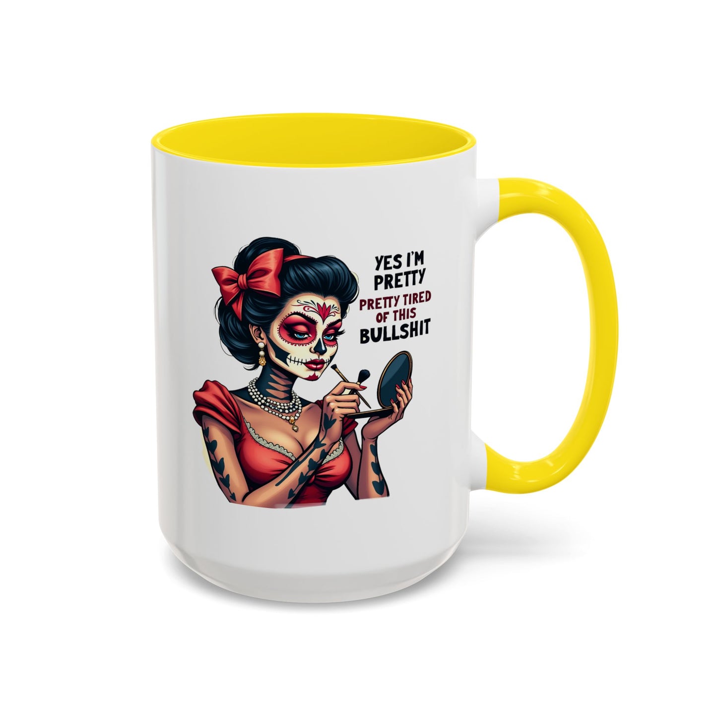Adult Mug - Yes I'm Pretty