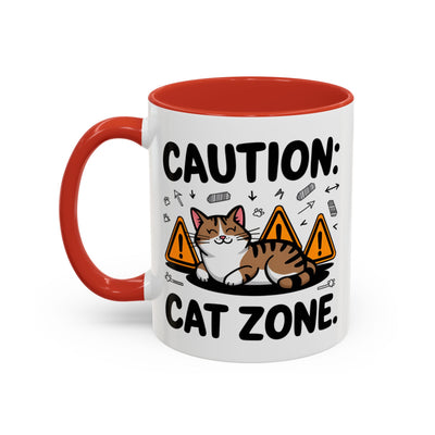 Animal Mug - Caution: Cat Zone