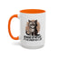 Humor Mug - Beware of My Cat