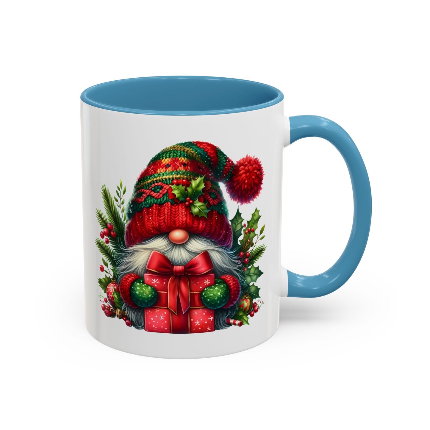 Christmas Mug - Gnome with Wrapped Present