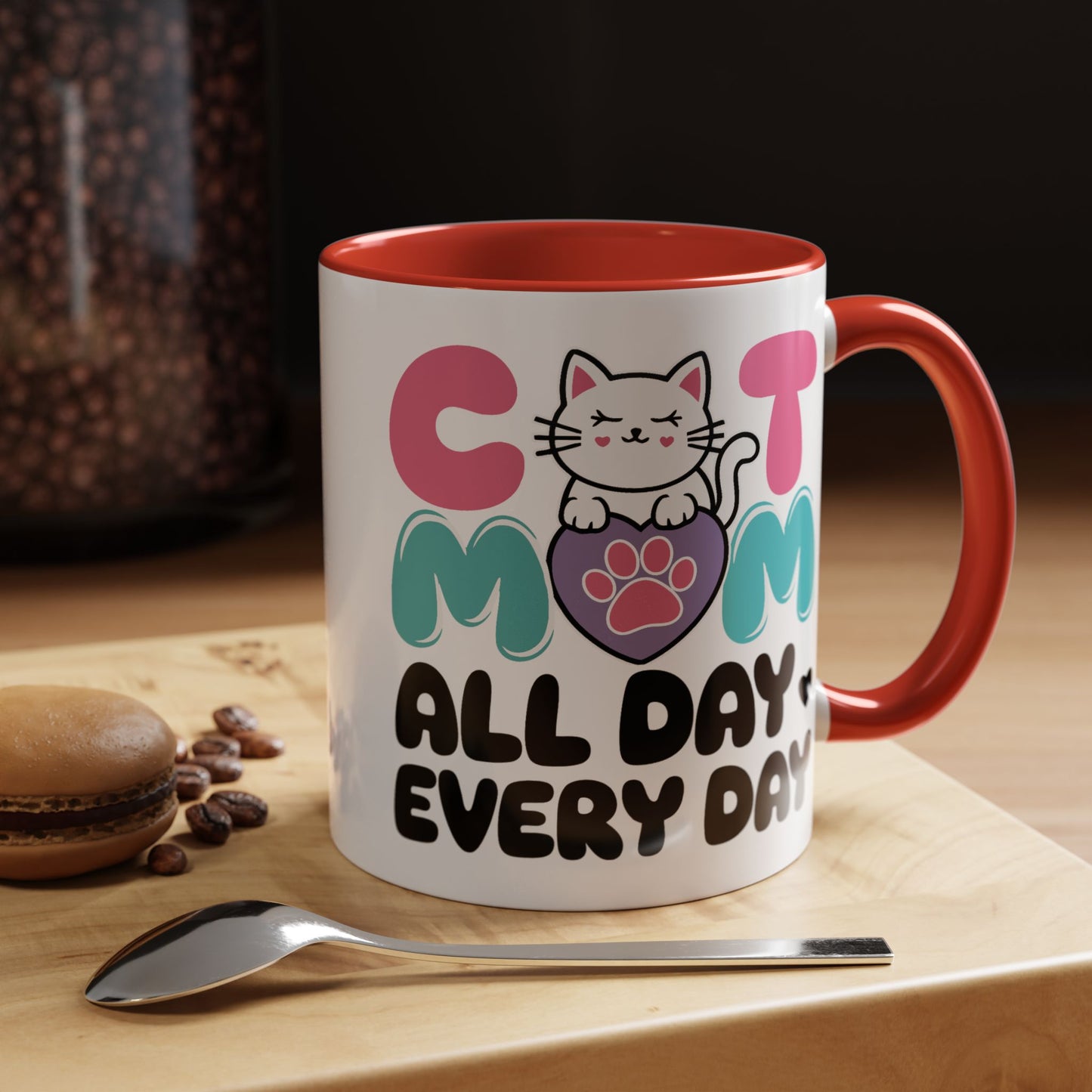 Animal Mug - Cat Mom All Day