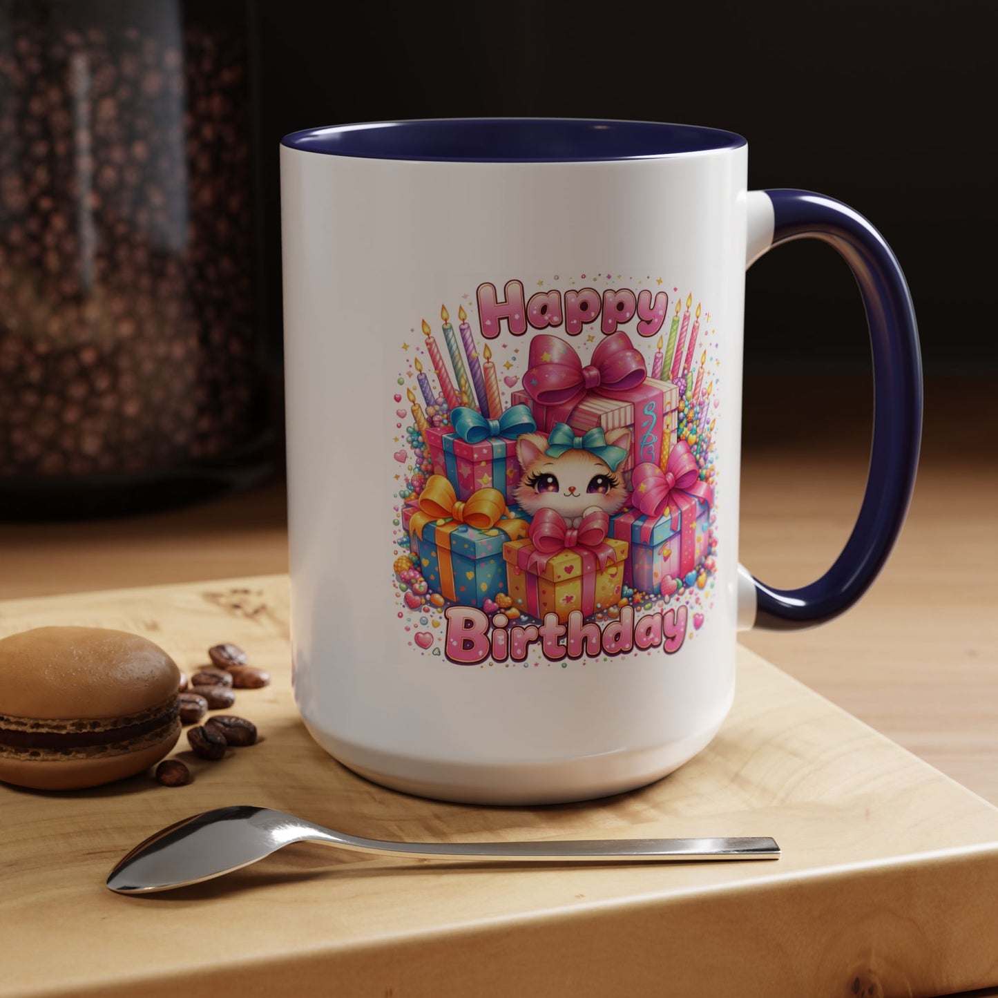 Birthday Mug - Kawaii Kitty