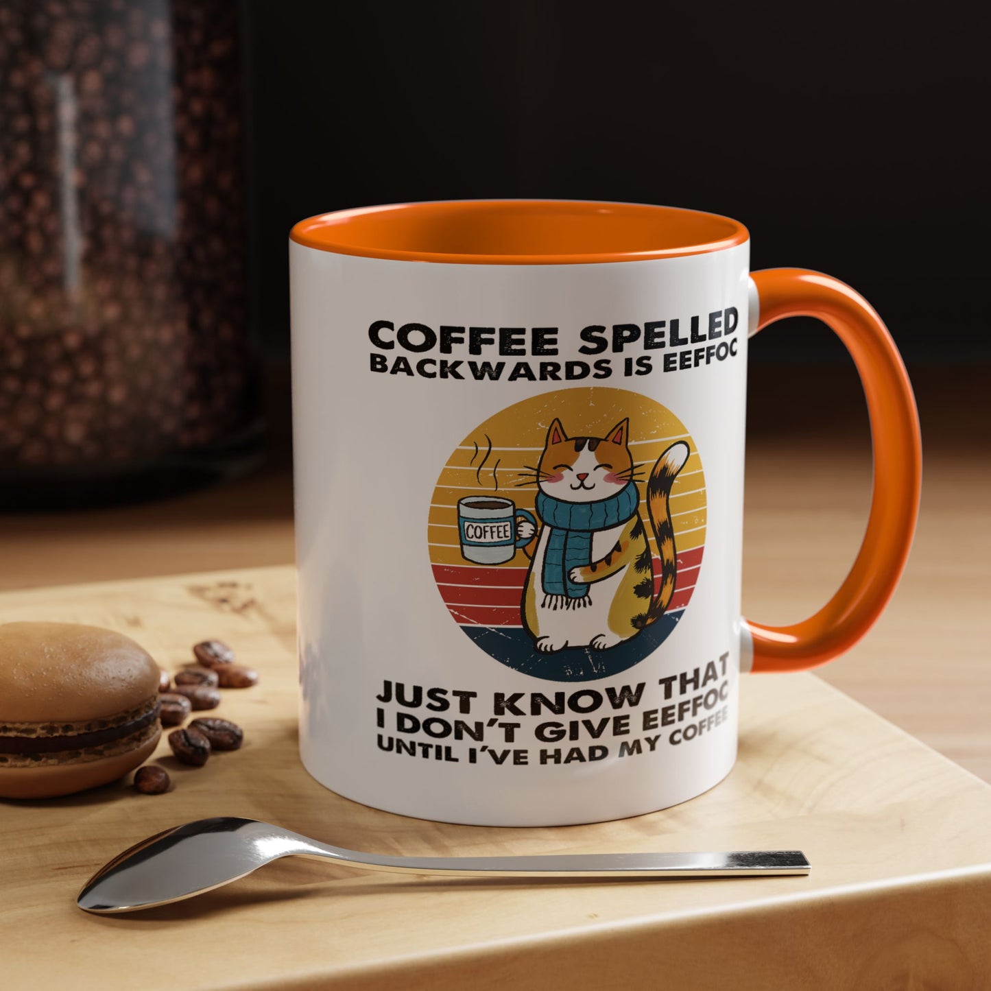 Humor Mug - Coffee Spelled Backwards is Eeffoc