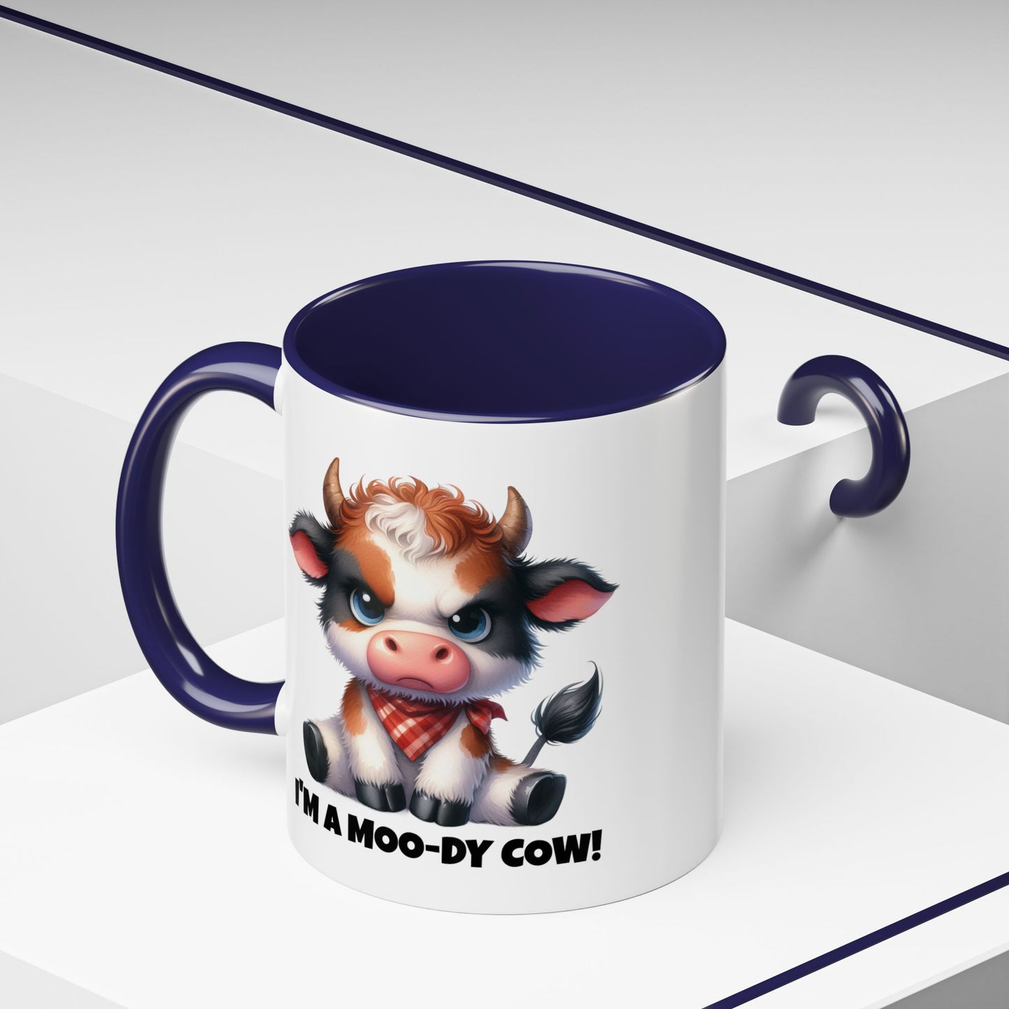 Humor Mug - I'm a Moody Cow