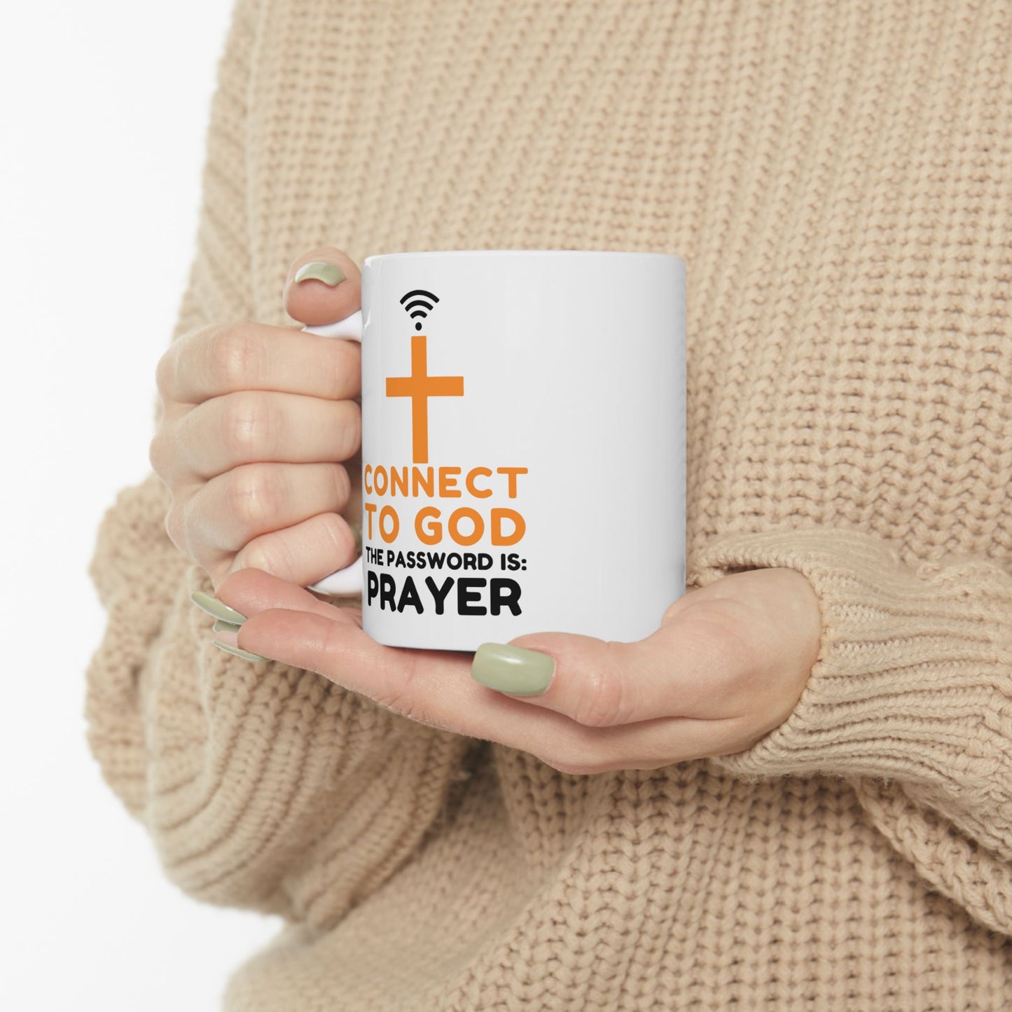 Religious Mug - Connect To God