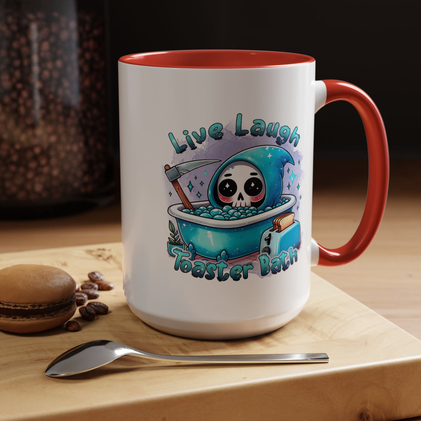Adult Mug - Live Laugh Toaster Bath