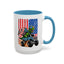 4th of July Mug - T Rex Riding Monster Truck