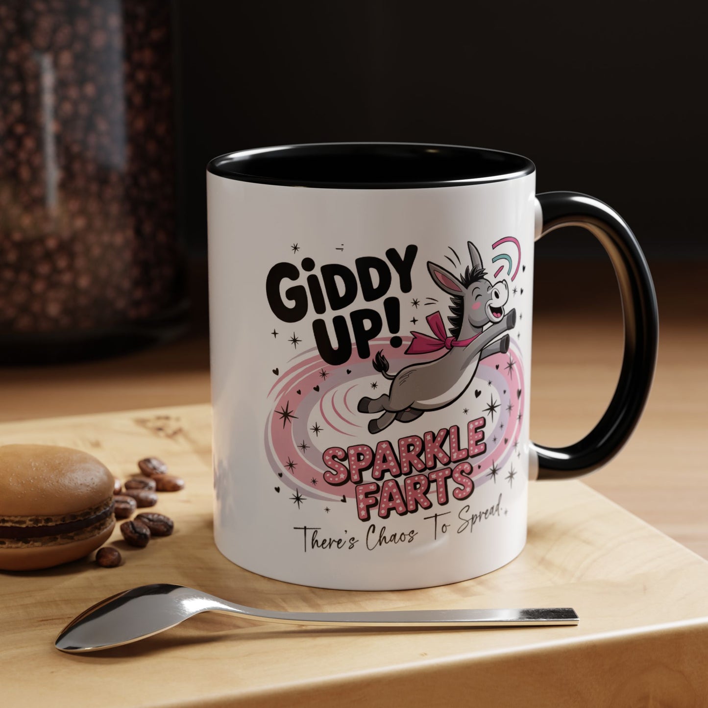 Humor Mug - Giddy Up Sparkle Farts