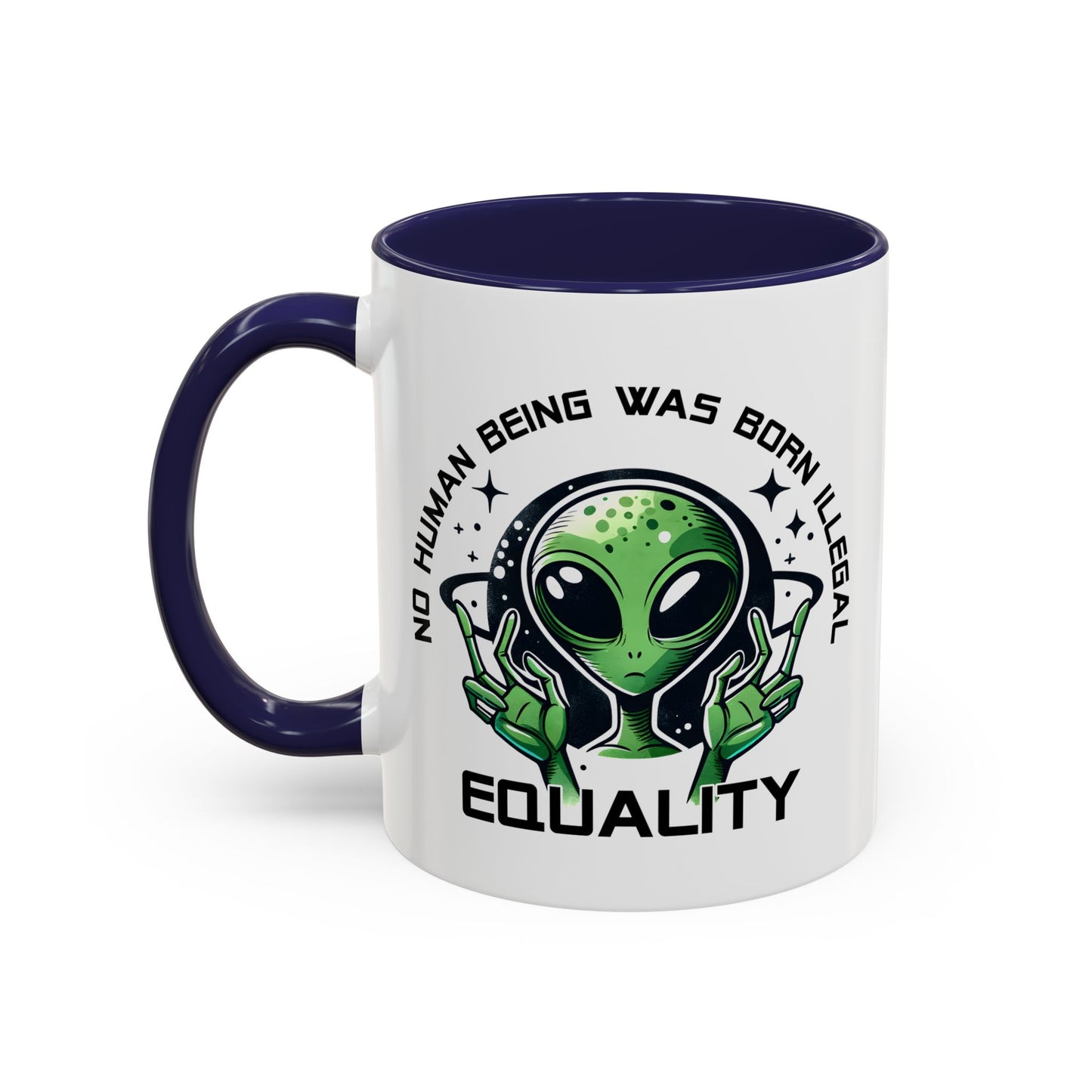 Alien Mug - No Human Being