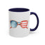 4th of July - Sunglasses Flag