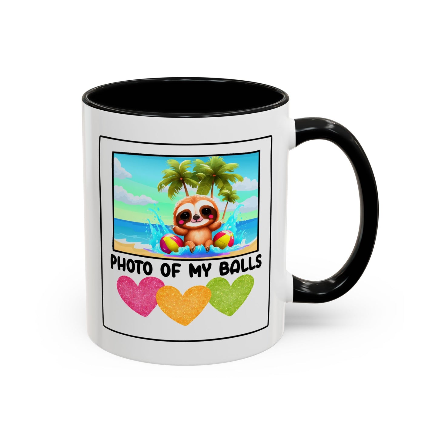 Adult Mug - Photo of My Balls