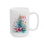 Christmas Mug - Christmas Tree and Mistletoe