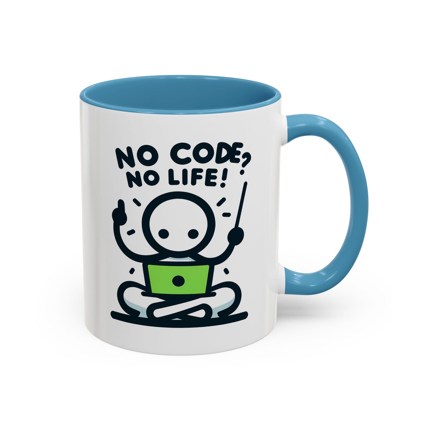 Humor Mug - No Code No Life