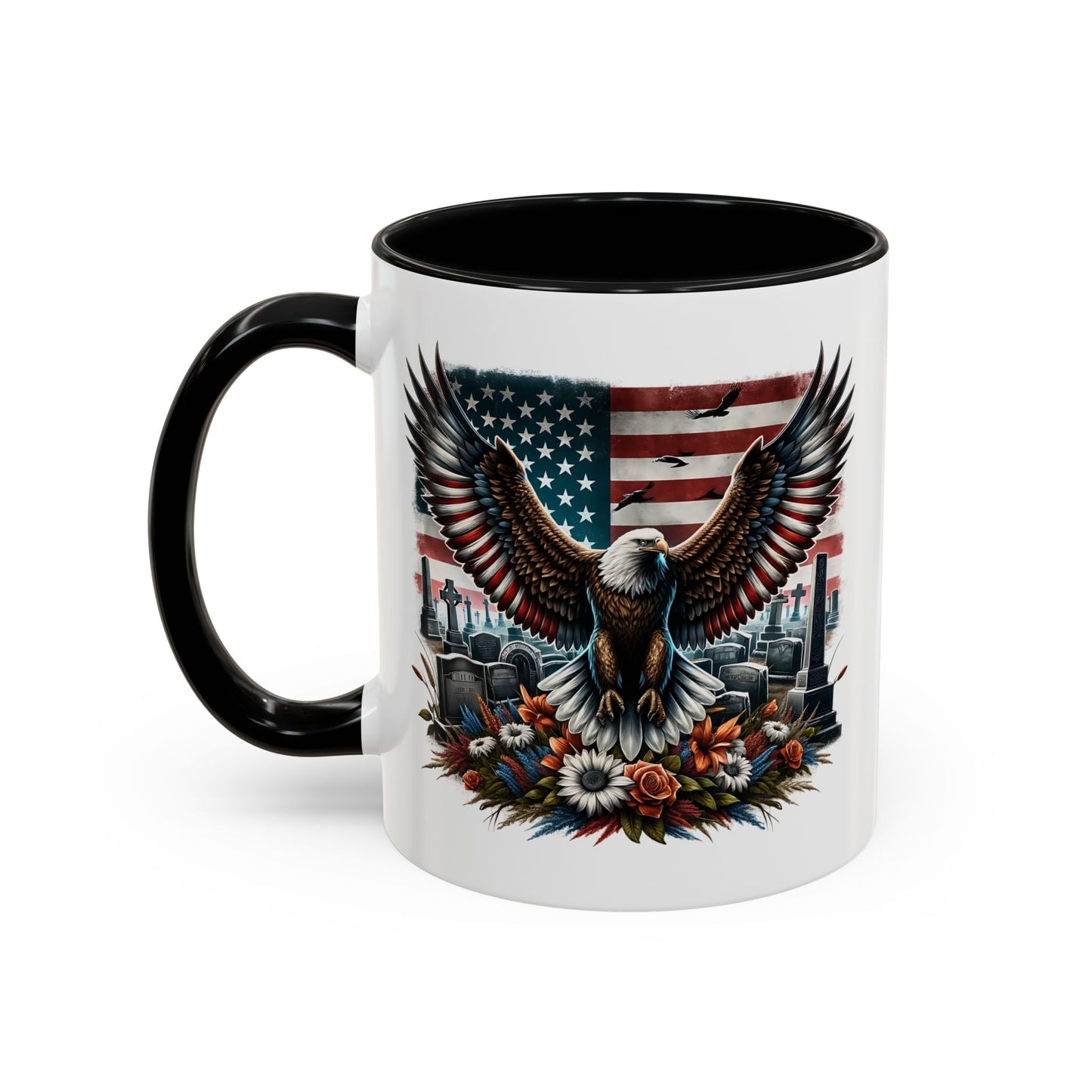 4th of July Mug - American Bald Eagle Memorial