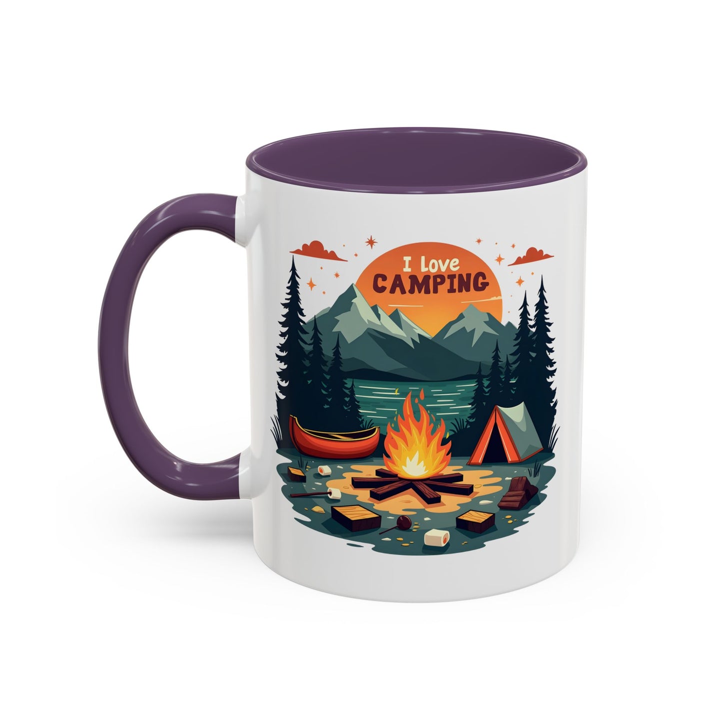 Adventure Mug - I Love Camping