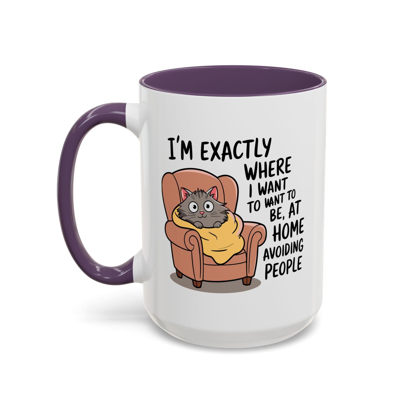 Animal Mug - I'm Exactly Where I Want To Be