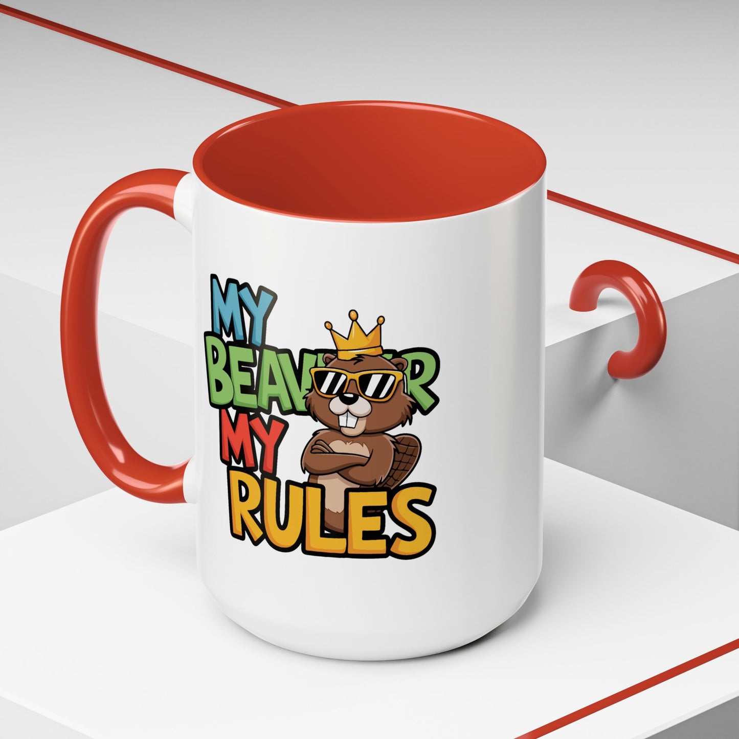 Adult Mug - My Beaver My Rules