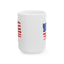 4th of July Mug - Patriotic Duck with Mullet