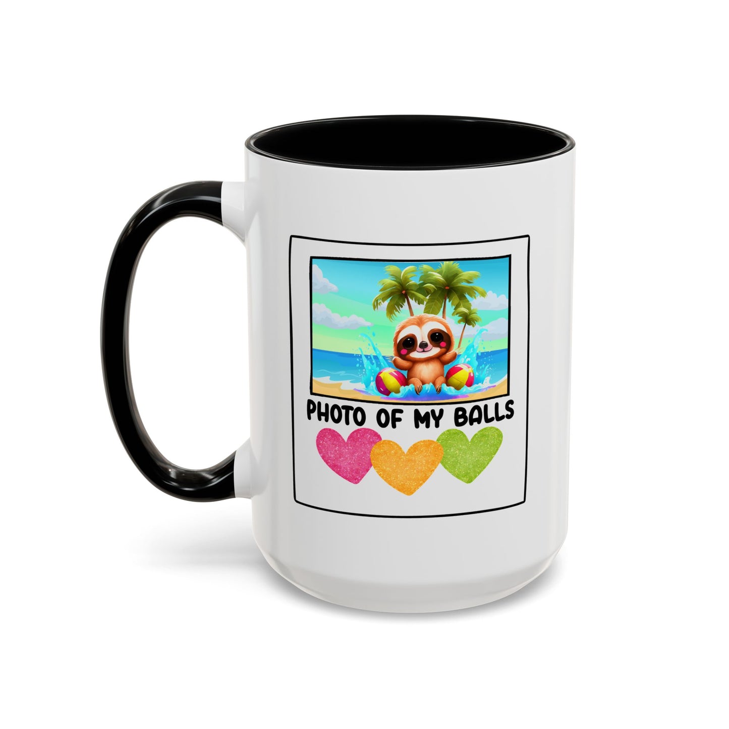 Adult Mug - Photo of My Balls