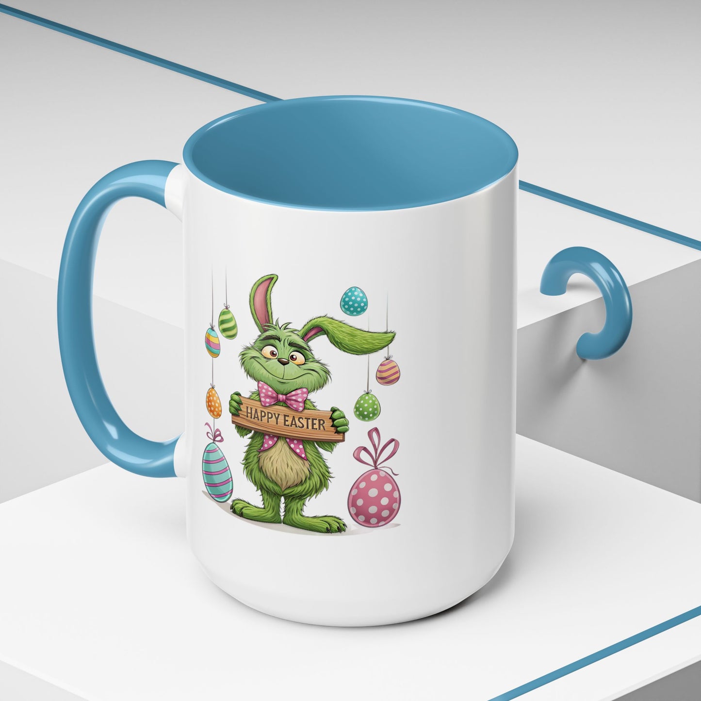 Easter Mug - Green Bunny