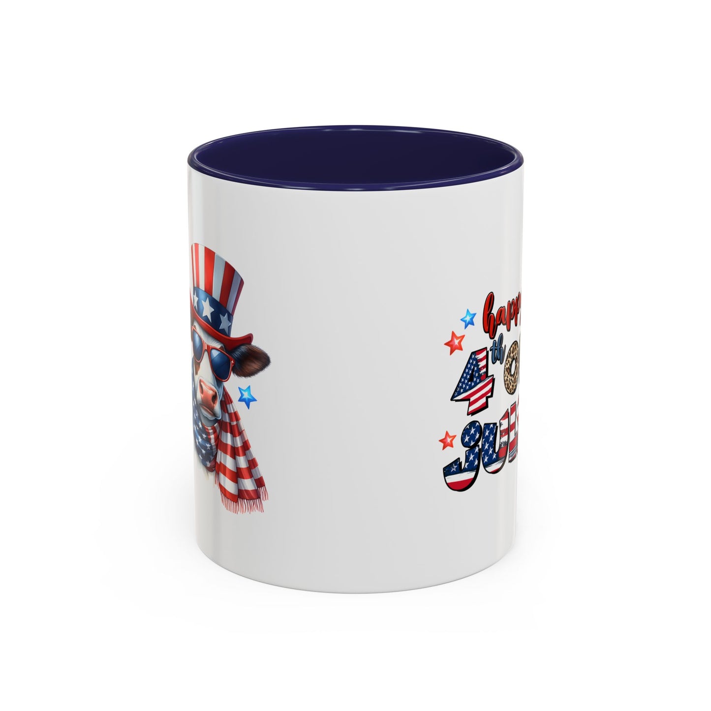 4th of July - Happy 4th of July Cool Cow