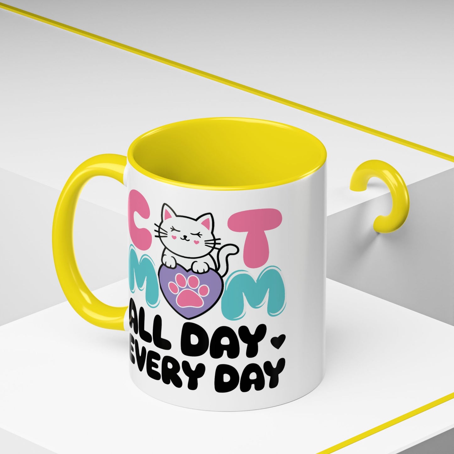 Animal Mug - Cat Mom All Day
