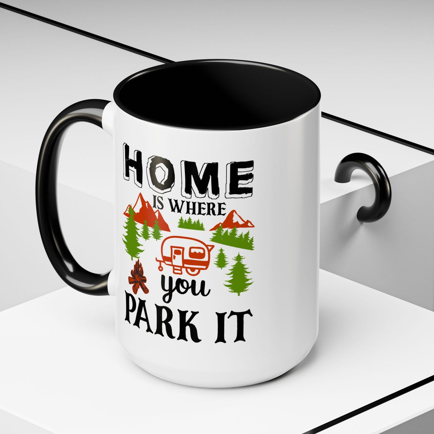 Adventure Mug - Home Is Where You Park It