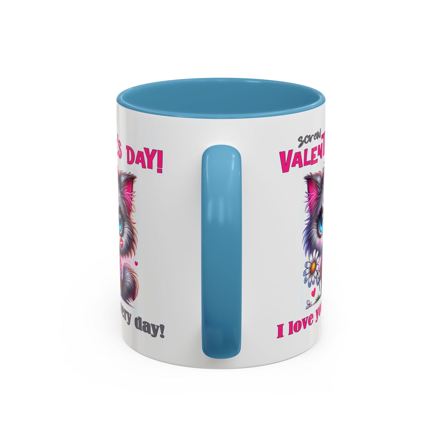 Animal Mug - Screw Valentine's Day