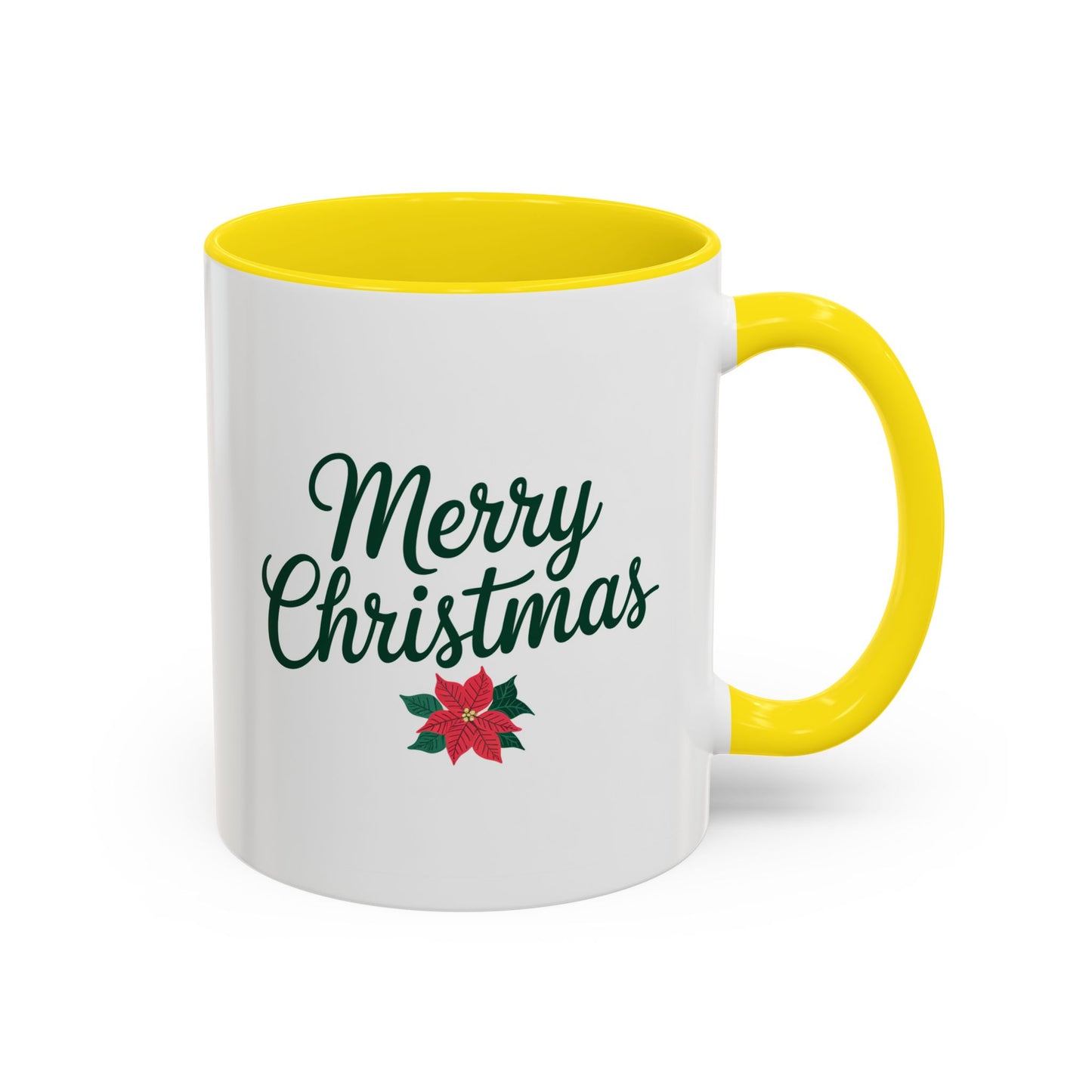 Christmas Mug - Merry Christmas Green Text